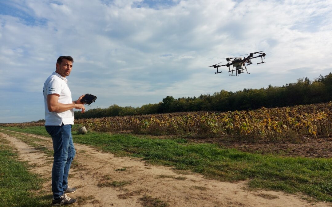 Repülés Szárítópusztán: egyre jobban használhatóak a drónok a termelésben