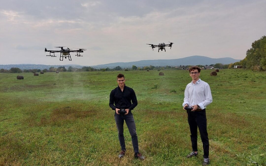 Szentendre és a drónok: monitoring és kijuttatás a gyakorlatban
